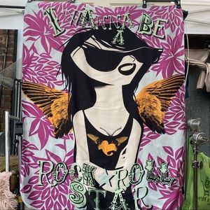 100% Silk Scarf Custo Barcelona 31 x32